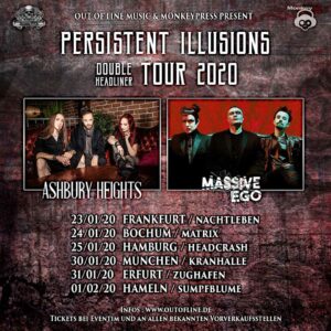 Ashbury Heights & Massive Ego - Persistent Illusions Tour 2020