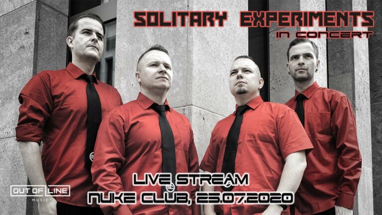 Solitary Experiments – Live Stream In Concert