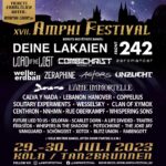 Calva Y Nada @ Amphi Festival 2023 – Exklusive Festivalshow nach 25 Jahren + weitere Bands bestätigt.