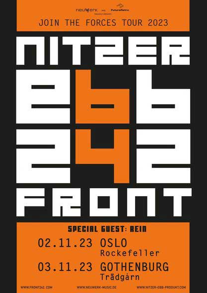 Front 242 & Nitzer Ebb – Join The Forces Tour 2023 – Part Two