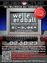 Welle: Erdball (einmalige C64 Show) & Scheuber