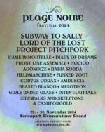 Plage Noire 2024: Erste Bandwelle