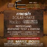 E-Tropolis Festival 2025 – Dritte Bandwelle mit Mesh, Arsthetic Perfection & Tension Control
