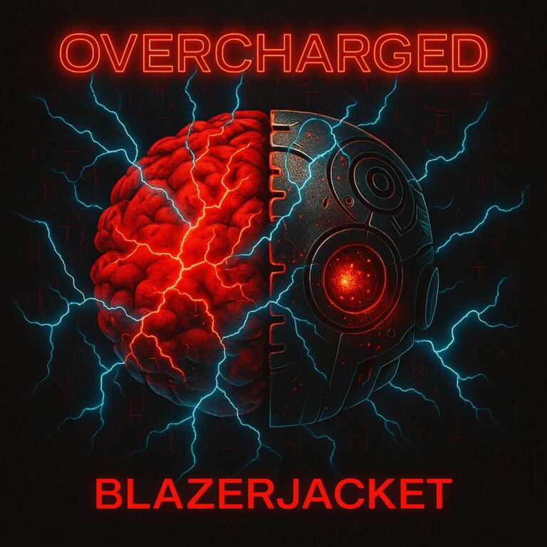 Das Cyberpunk-Duo BlazerJacket veröffentlicht seine neueste Single „Overcharged“