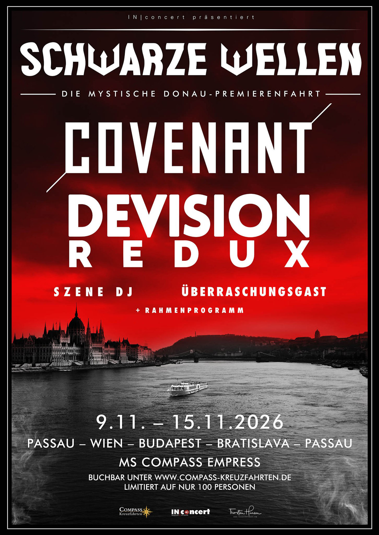 Schwarze Wellen 2026 – Die mystische Donau-Premierenfahrt!