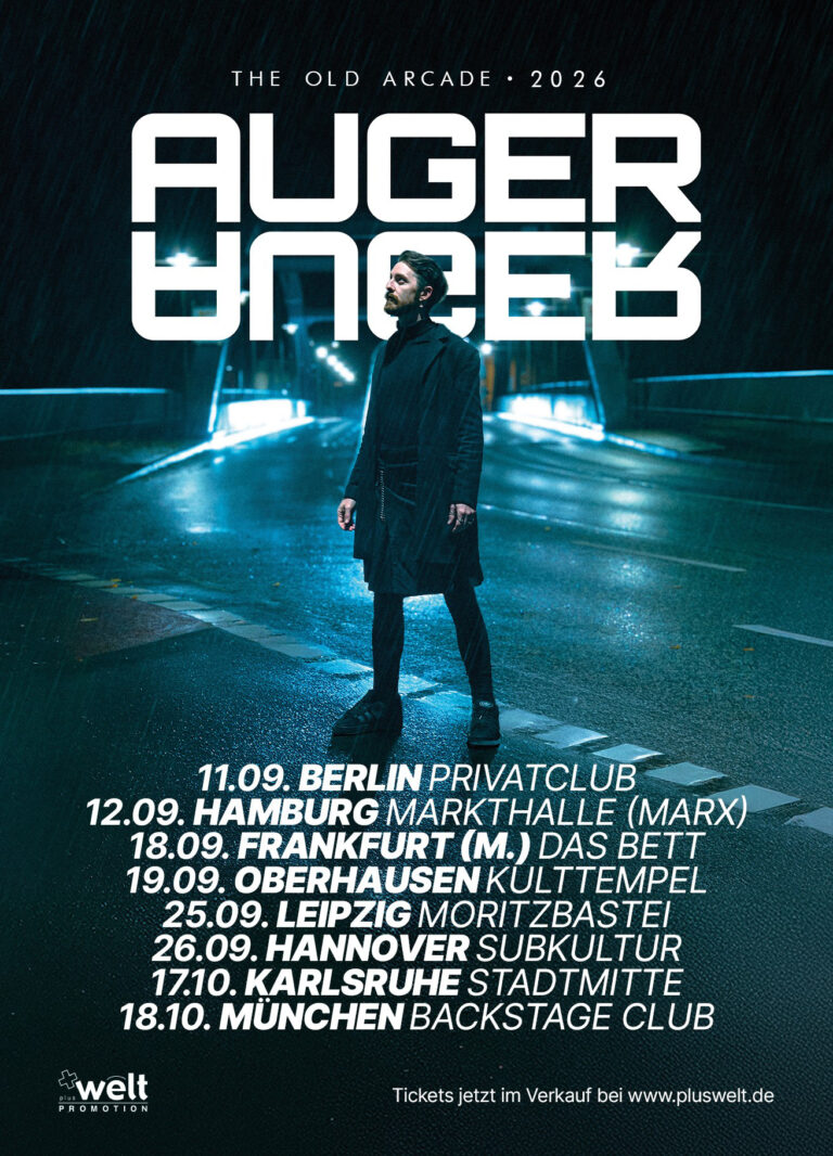 Auger – The Old Arcade Tour 2026