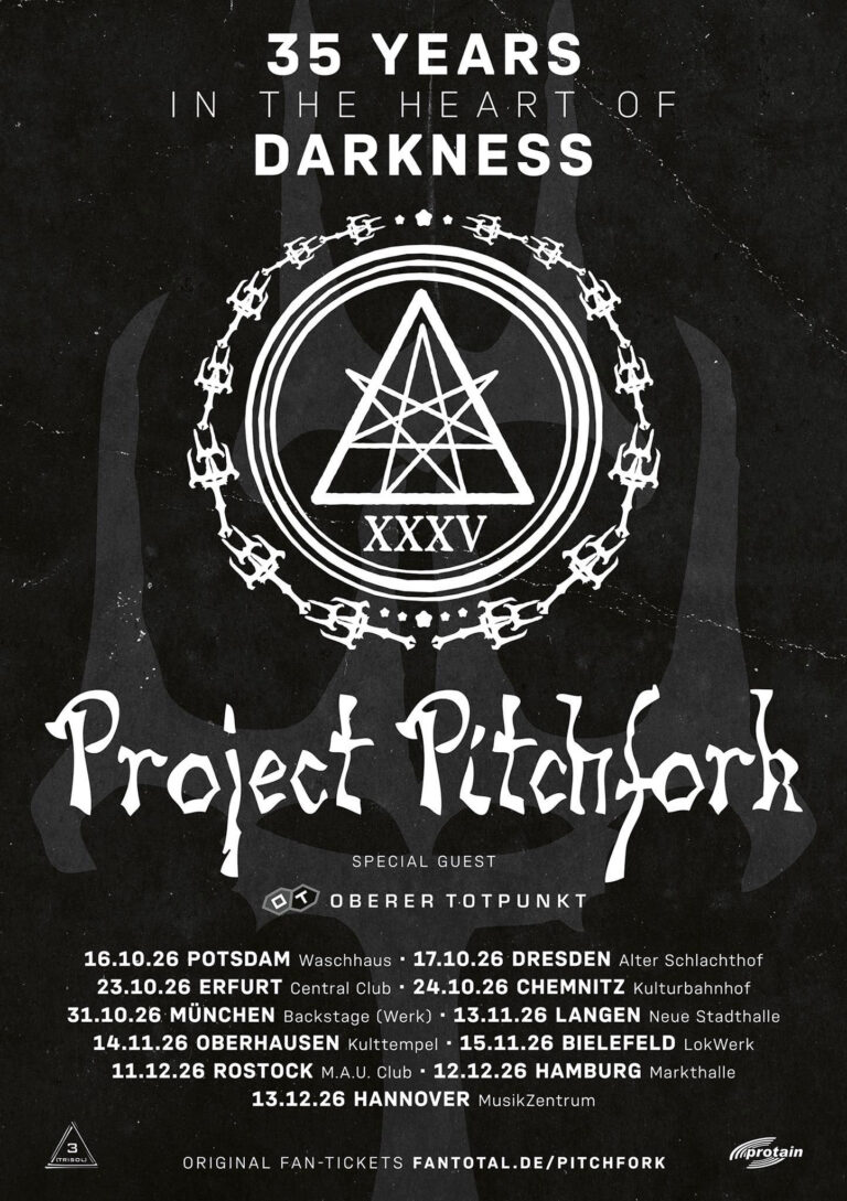 Project Pitchfork – 35 Years In The Darkness – Tour