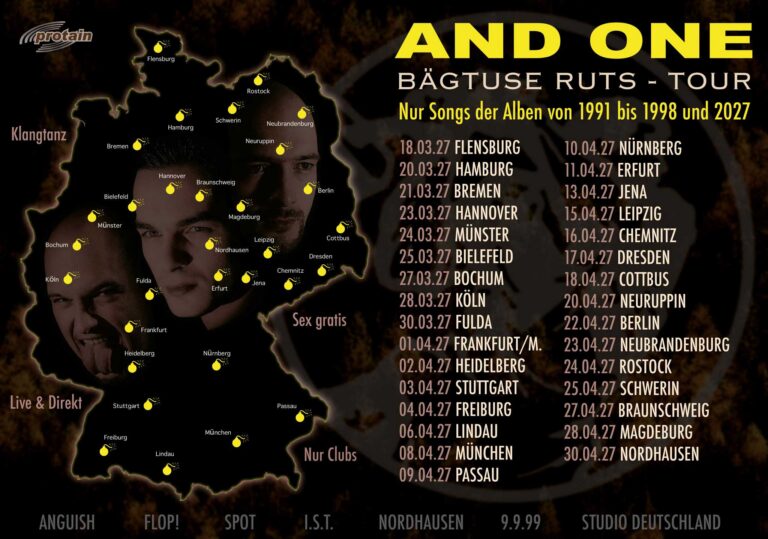 And One – Bägtuse Ruts Tour 2027