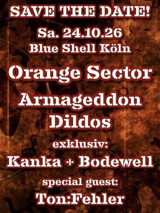 Orange Sector + Armageddon Dildos