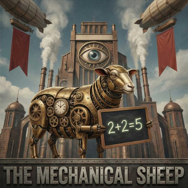 The Mechanical Sheep Debütsingle – Eine Symbiose aus literarischer Tiefe und industrieller Härte