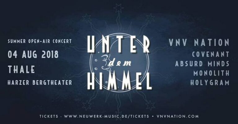 VNV Nation – Unter dem Himmel 2018