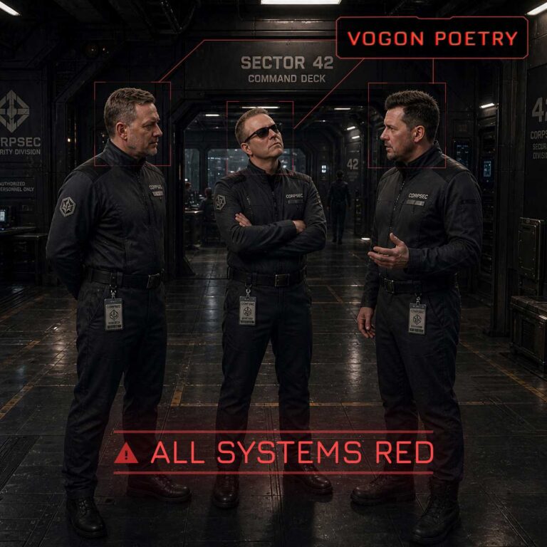 Vogon Poetry – All Systems Red